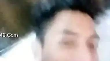 Desi young lover recorded before sex in hotel room