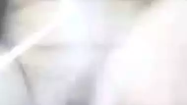 Horny Desi girl shows her XXX sweet pussy in video call sex with lover