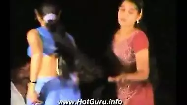 Telugu Hot Girls Night stage dance 2