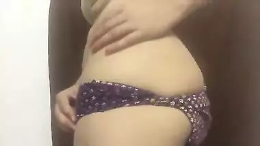 Beautiful nude Indian MILF knew he wanted to make a XXX sex tape