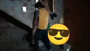 Lustful bhabhi and devar have outdoor XXX sex for amateur MMS video