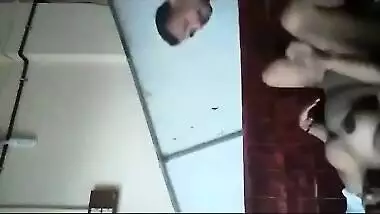 Indian sex movie scene of a older pair enjoying a home sex session