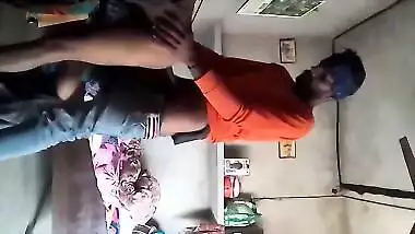 Indian Dehati Girl Fucked Doggy Style On Cam