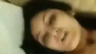 Girl Sucking Lover Dick Fucking in Hotel Showing her Mom Pic n Dirty Talkin About her part 3
