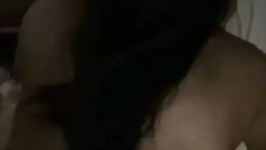 Desi sex MMS of a guy fucking his friend in the doggy style