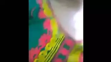 Indian teen porn video of a college couple having fun in a park