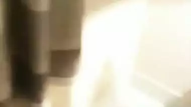 Very sexy and cute booby girl with lover in hotel room , clear Hindi talk,saying not to record