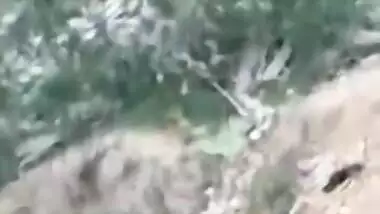 desi randi shouts on another boy recording her while she fucking with one in bushes