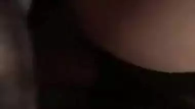 Huge XXX tits of classy Indian woman bounce during active chudai in bed