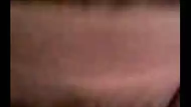 Hot Indian girl puts a condom on lover’s dick before sex