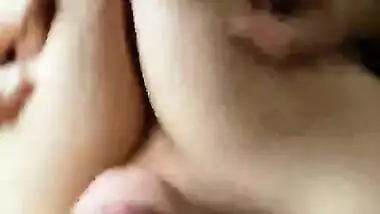 sexy Nri Girl Tit Wank And cum on her Face