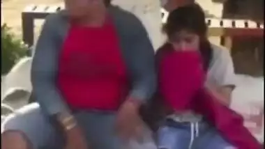 Tamil GF sucks BF dick outdoor In the park and swallows cum, new Desi mms