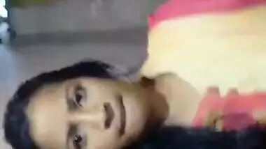 Village girl showing her pussy