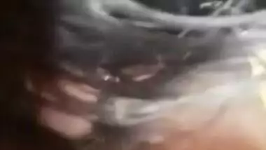 MMS clip of Desi mature aunty sucking XXX dick of naughty shop owner