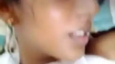 Bangalore College Teen Girlfriend Gives In To Boyfriend’s Request With Huge Boobs