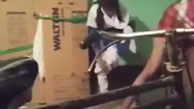 Peeping Tom makes XXX vid of Desi college girl fucking her professor