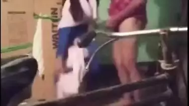 Desi MMS sex - teacher fuck coed In the warehouse for good grades