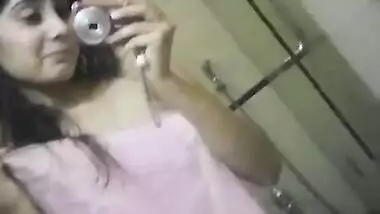 Charming Desi wife takes porn pictures of herself to send to lover