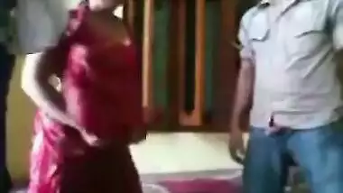 Desi mms sex . Nephew fucks his aunt's pussy and ass every morning