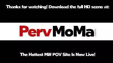 India Summer riding her milf pussy on top of step sons big throbbing cock!